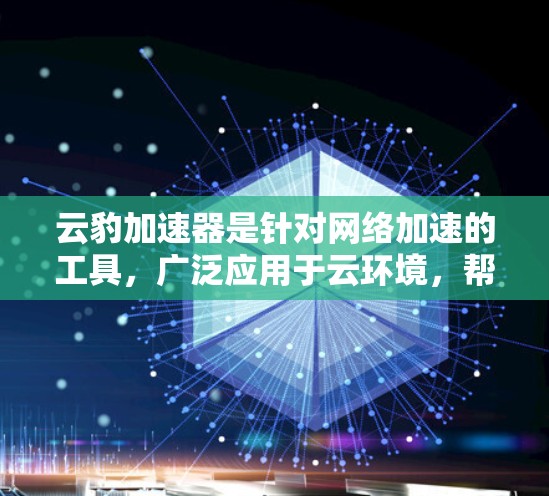 云豹加速器是针对网络加速的工具，广泛应用于云环境，帮助用户更快地连接到互联网。以下是关于云豹加速器的详细信息
