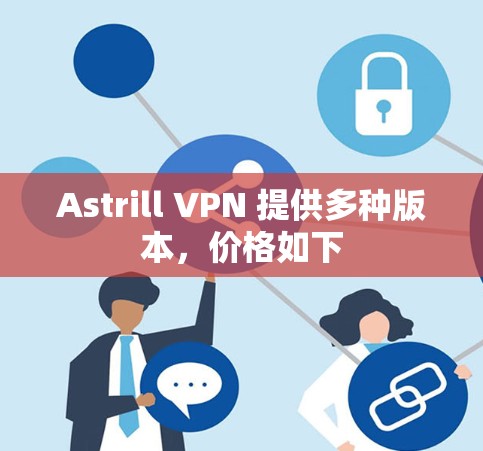 Astrill VPN 提供多种版本，价格如下