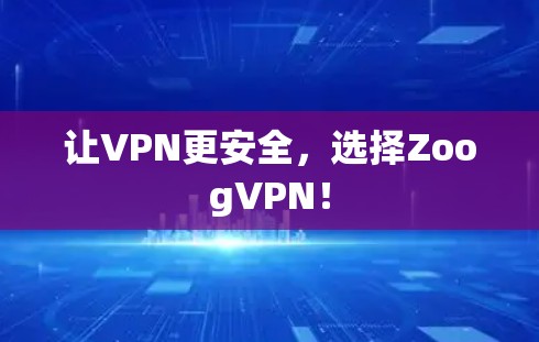 让VPN更安全,选择ZoogVPN! 让VPN更安全,选择ZoogVPN!