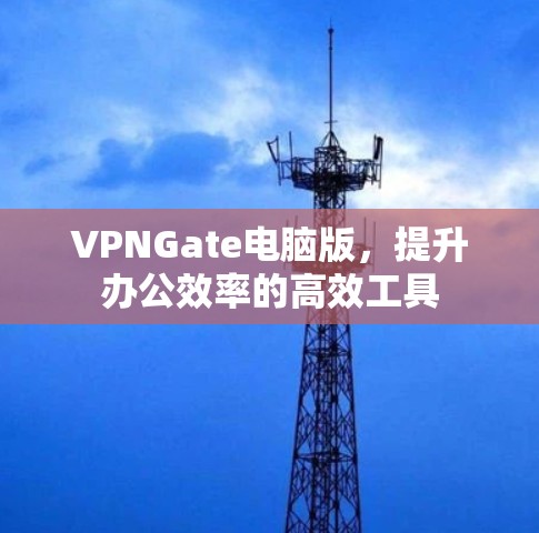 VPNGate电脑版，提升办公效率的高效工具