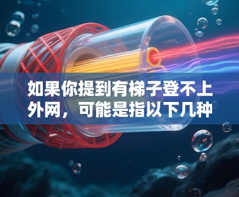 如果你提到有梯子登不上外网,可能是指以下几种情况 如果你提到有梯子登不上外网,可能是指以下几种情况