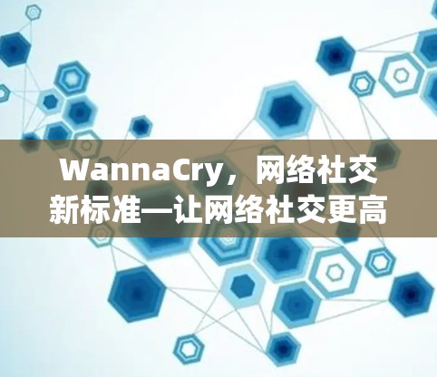 WannaCry,网络社交新标准—让网络社交更高效、更安全 WannaCry,网络社交新标准—让网络社交更高效、更安全